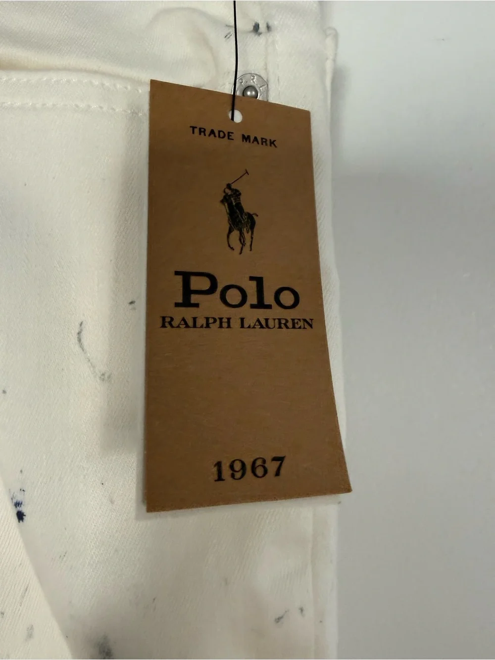 New with tags. Polo Ralph Lauren girls splatter skinny jeans. Girls 16